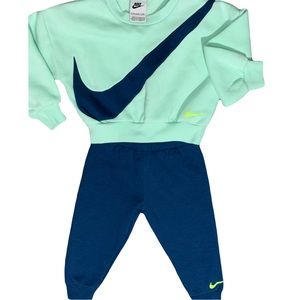 Toddler NIKE Air Tiffany Valerian Blue 2PC Set
